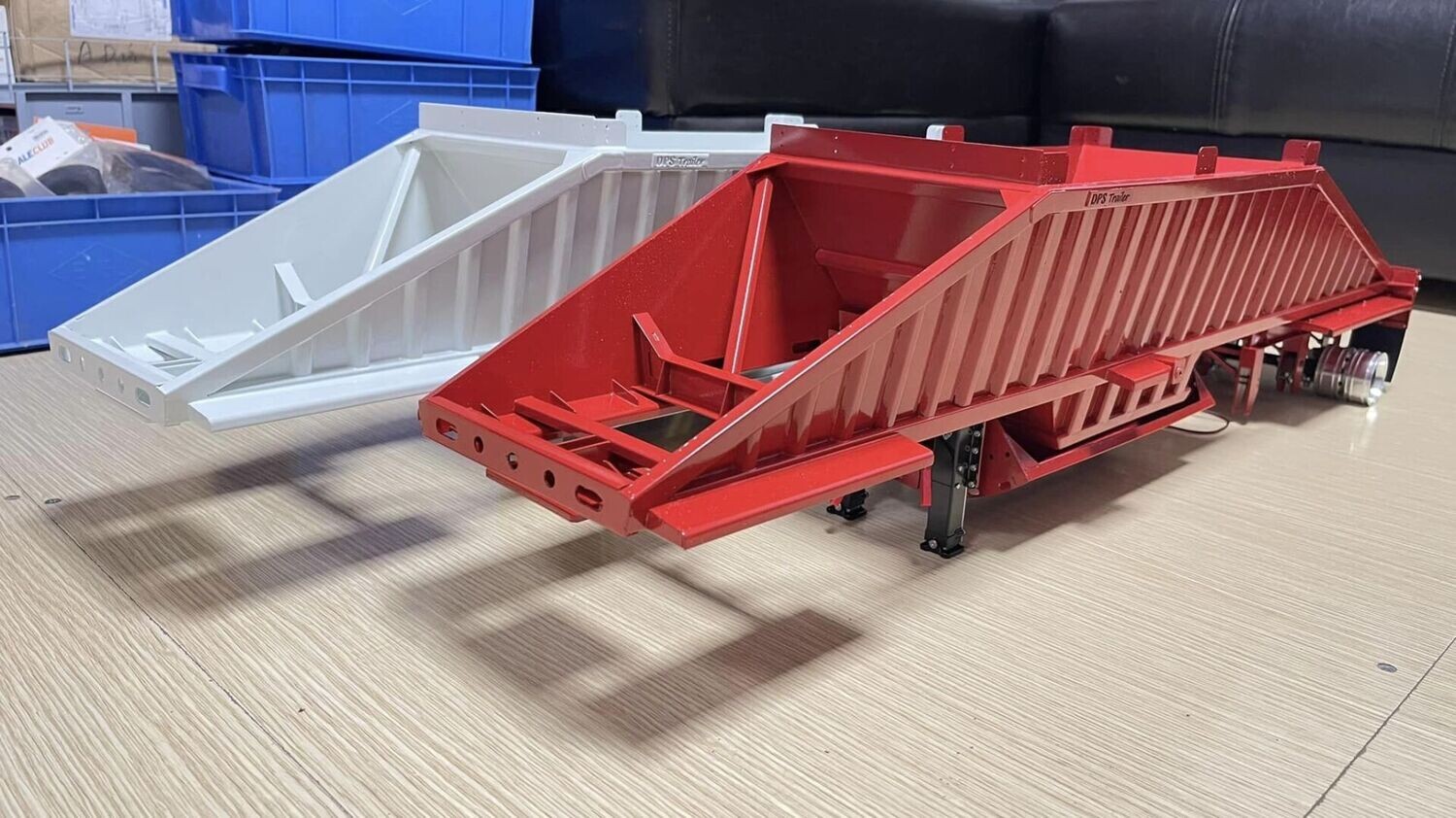 DPS 1/14 Dual Axle Bottom Dump Trailer