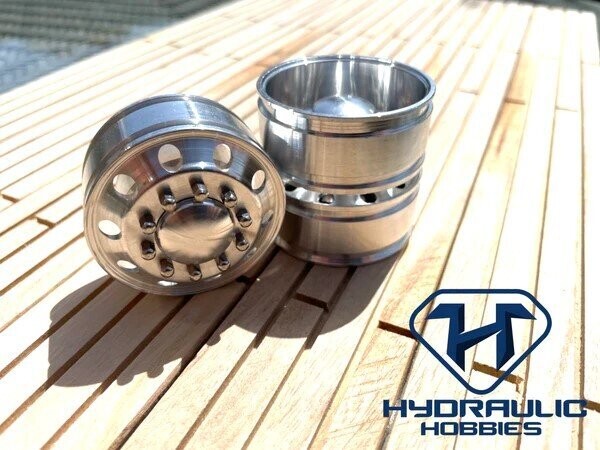 Hydraulic Hobby 1:14 Aluminum Rims Set