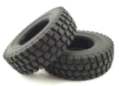 Wide Mud-Tyre with hard sponge insert