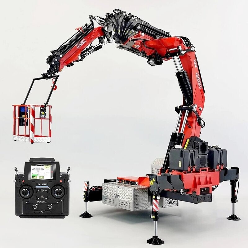 JX Models ​1/14 RC Hydraulic Truck Metal Crane Model F1650 RTR Version
