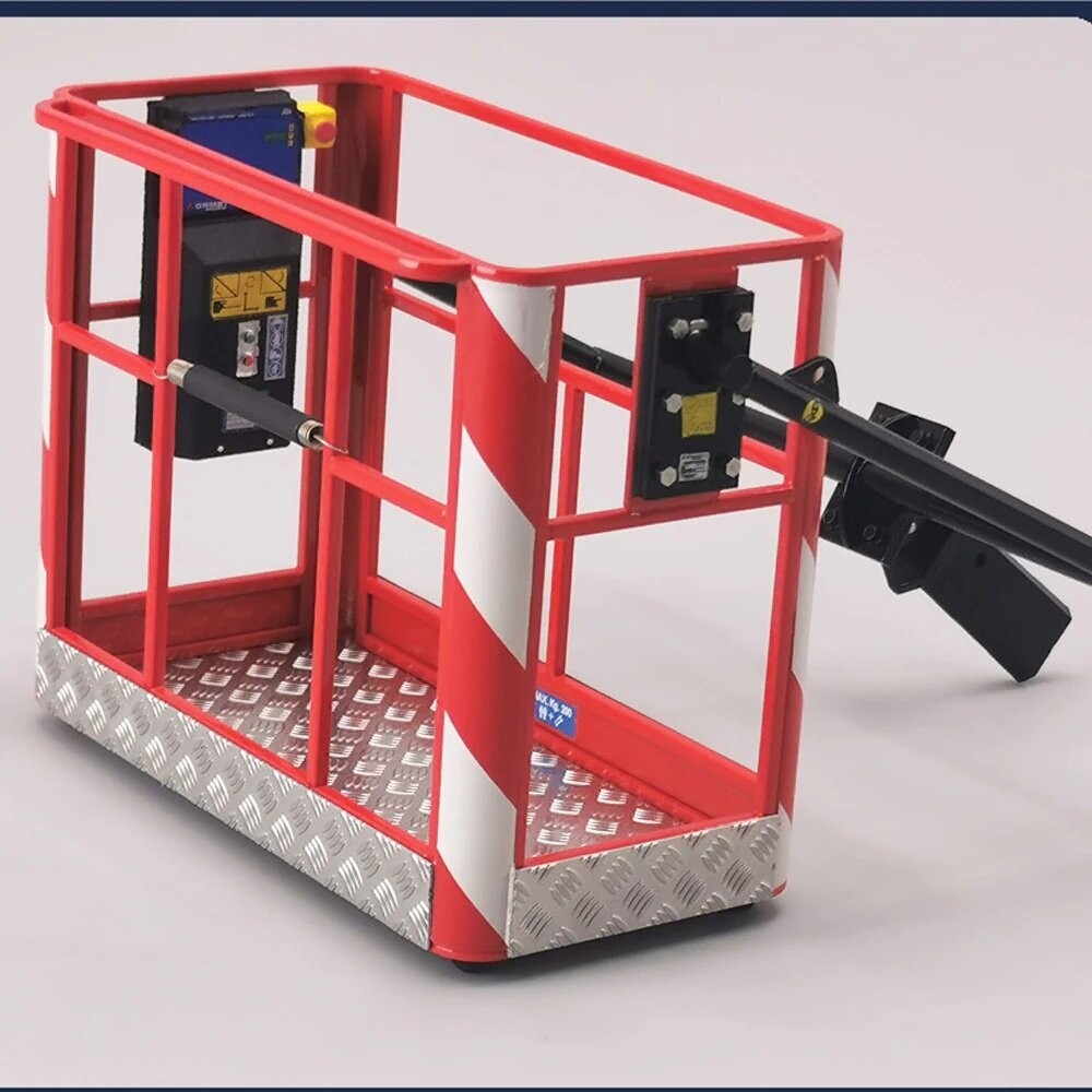 JX Models ​1/14 Truck Mounted Crane, Extra Accessories: Service Bucket