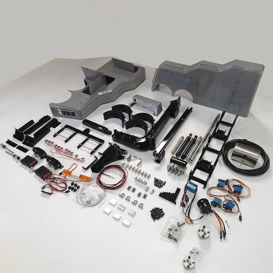 JX Hydraulic Four-axis Recovery Crane 1/14 (KIT)