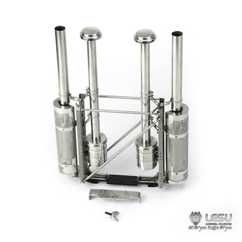 1/14 American Truck Air Filter Exhaust Pipe Assembly Set