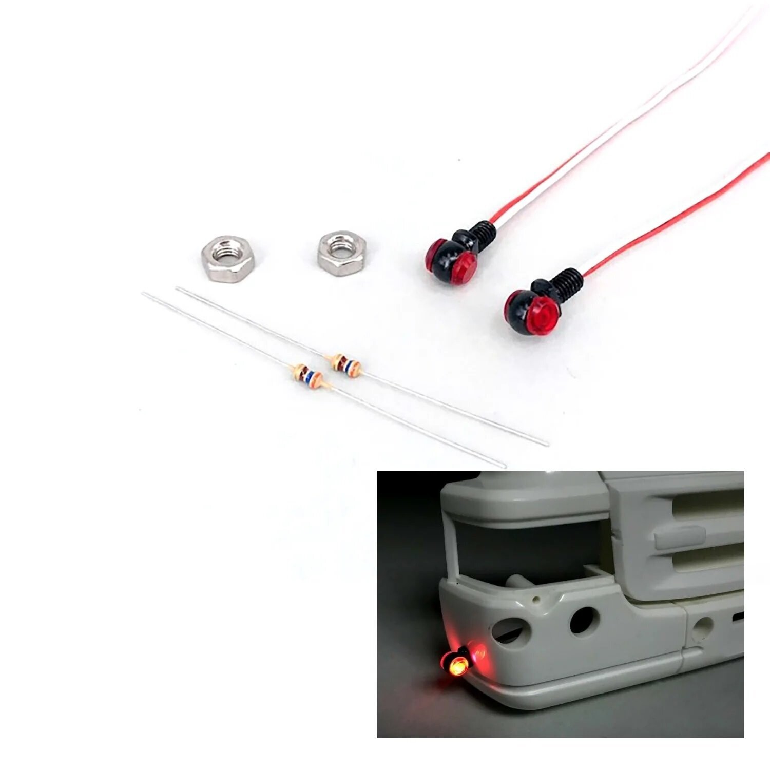 CNC marker red lights