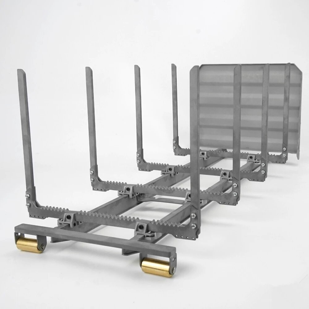 LESU Full Hydraulic Dump Trailer Shelves