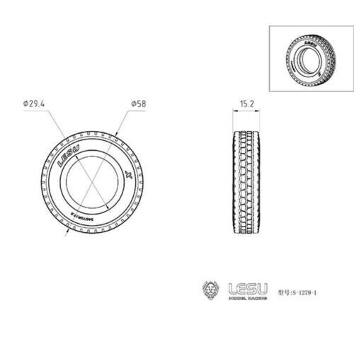 LESU Trailer Tires S-1287-1