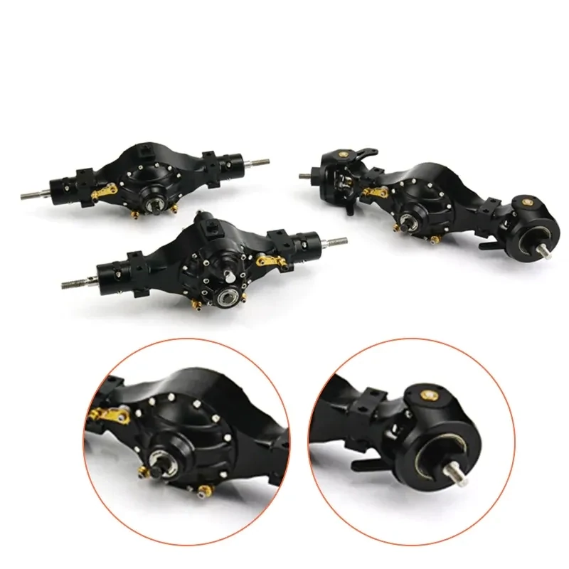 TAMIYA 1:14 6x6 Rear/Middle/ Front Axle w/ differential lock