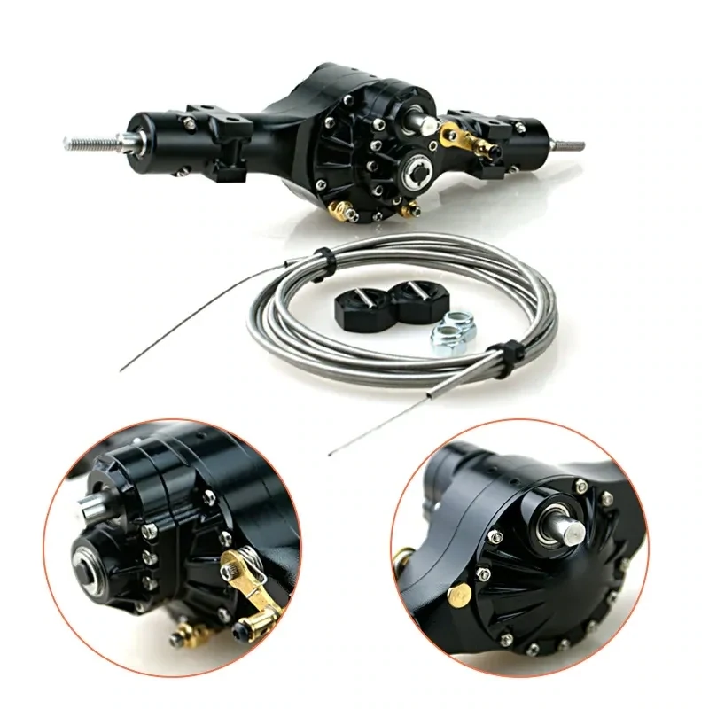 TAMIYA 1/14 Rear Through Axle w/ differential lock