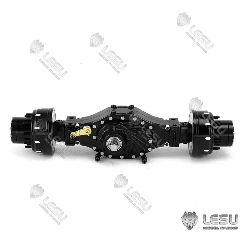 1/14 Rear Axle differential lock (wheel planetary deceleration)