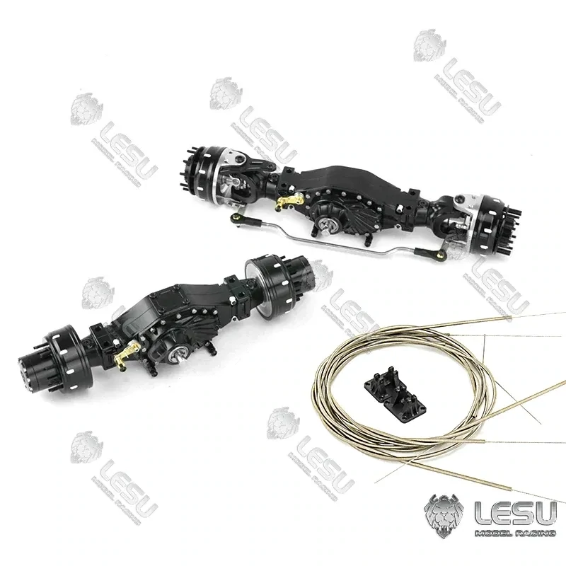 1/14 axle differential lock (wheel planetary deceleration) 4x4