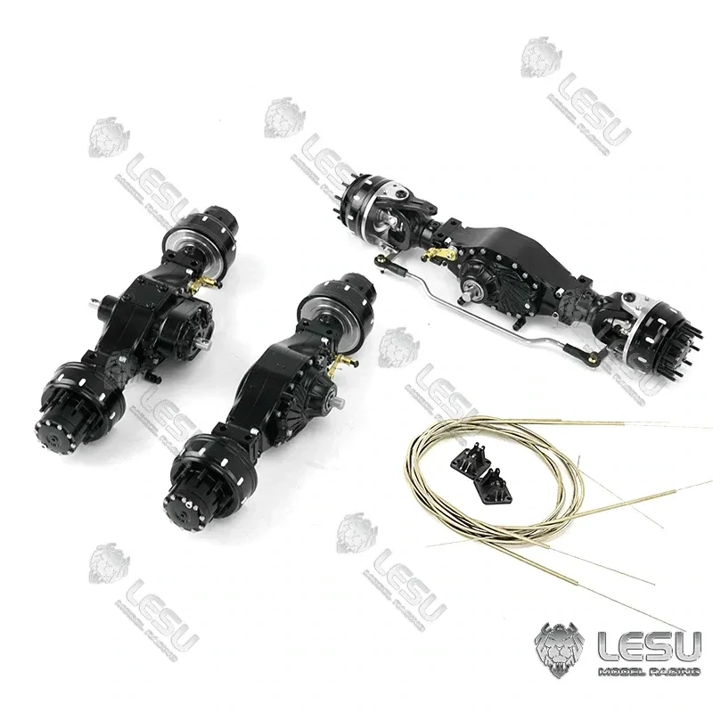 1/14 axle differential lock (wheel planetary deceleration) 6x6