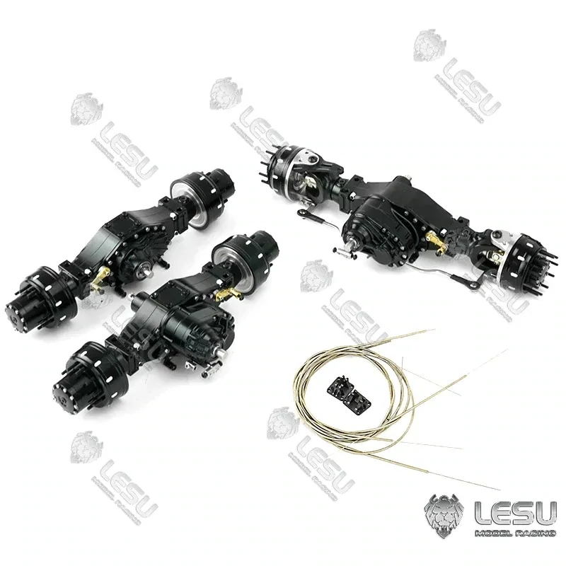 1/14 wheel-side reduction axle (interaxle differential)