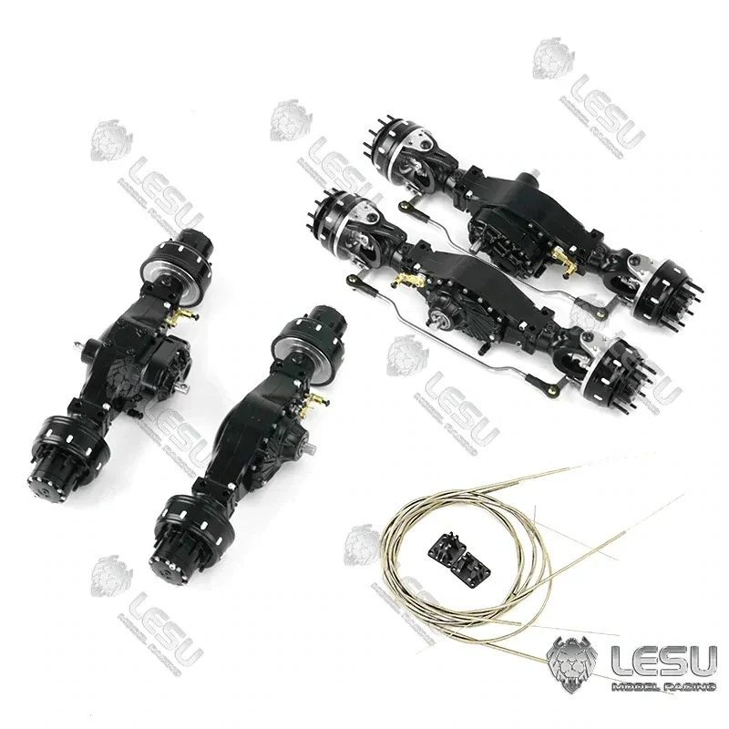 1/14 axle differential lock (wheel planetary deceleration) 8x8
