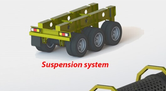 TROMMEL TRAILER 3AXLE