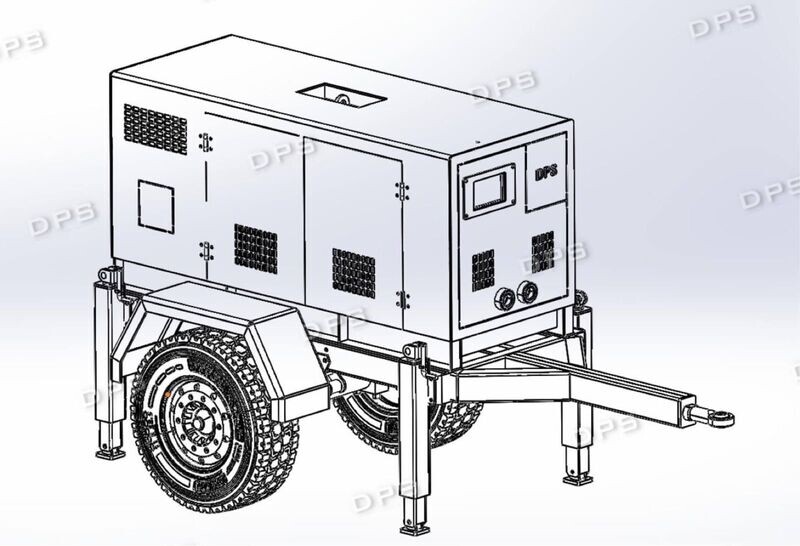ELECTRIC GENERATOR TRAILER