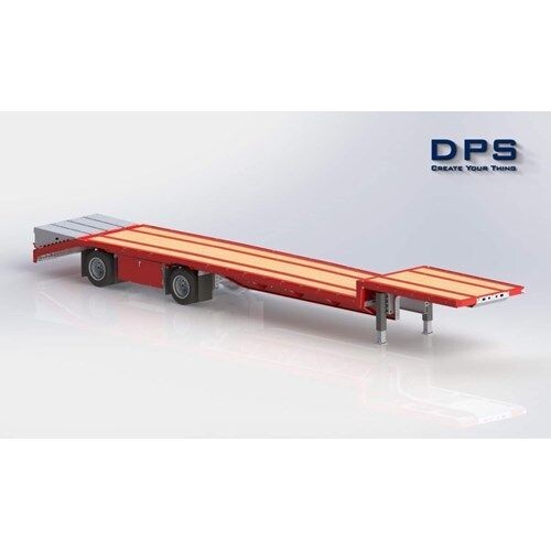 DPS DROP DECK TRAILER 2AXLE