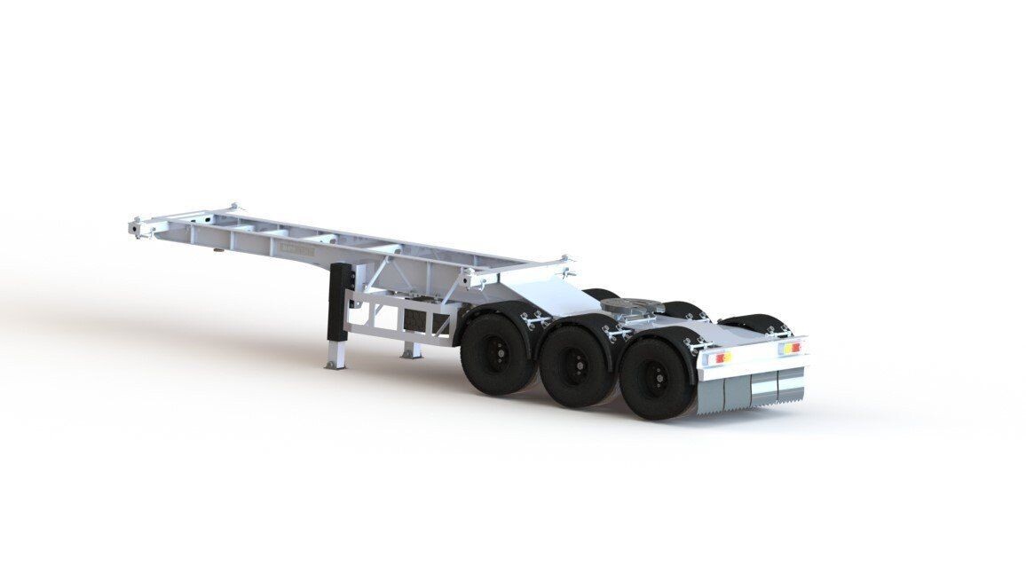 DPS DOUBLE TRAILER 20FT 1/14