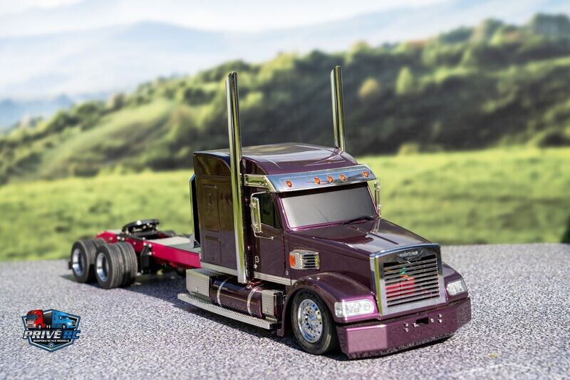 Privé RC Custom Truck - Purple Knight Hauler