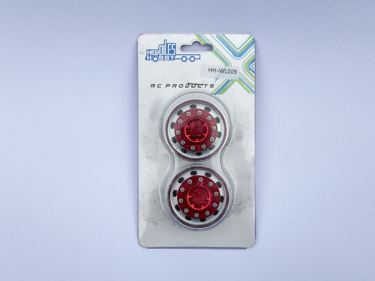 Wide front wheel set WL009 Red