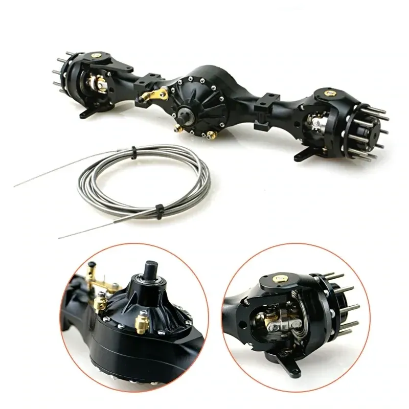 1:14 TAMIYA  Front Axle w/ differential lock