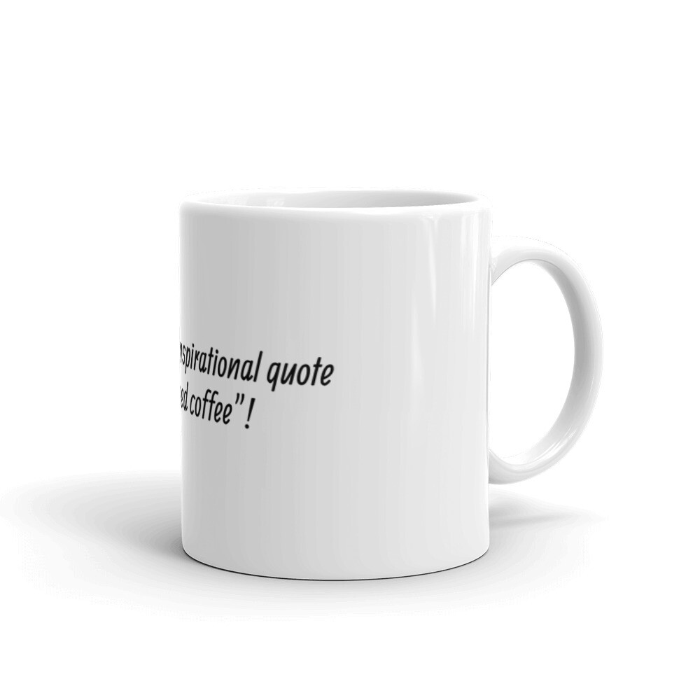I Need Coffee Mug