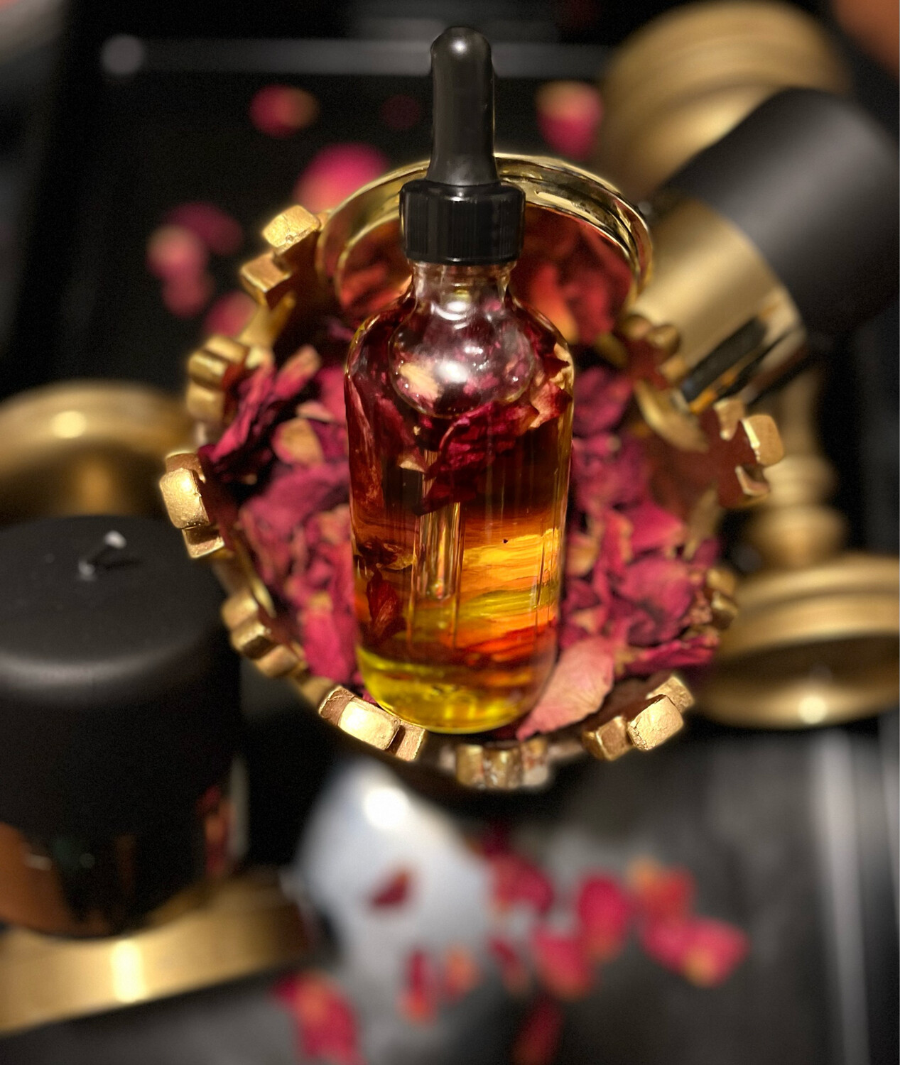 Label Organic Rose Oil - Almond 