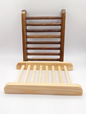 Handcrafted Ladder-Style Soap Dish