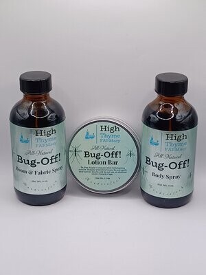 All-Natural Bug-Off! Bug Deterrent Set