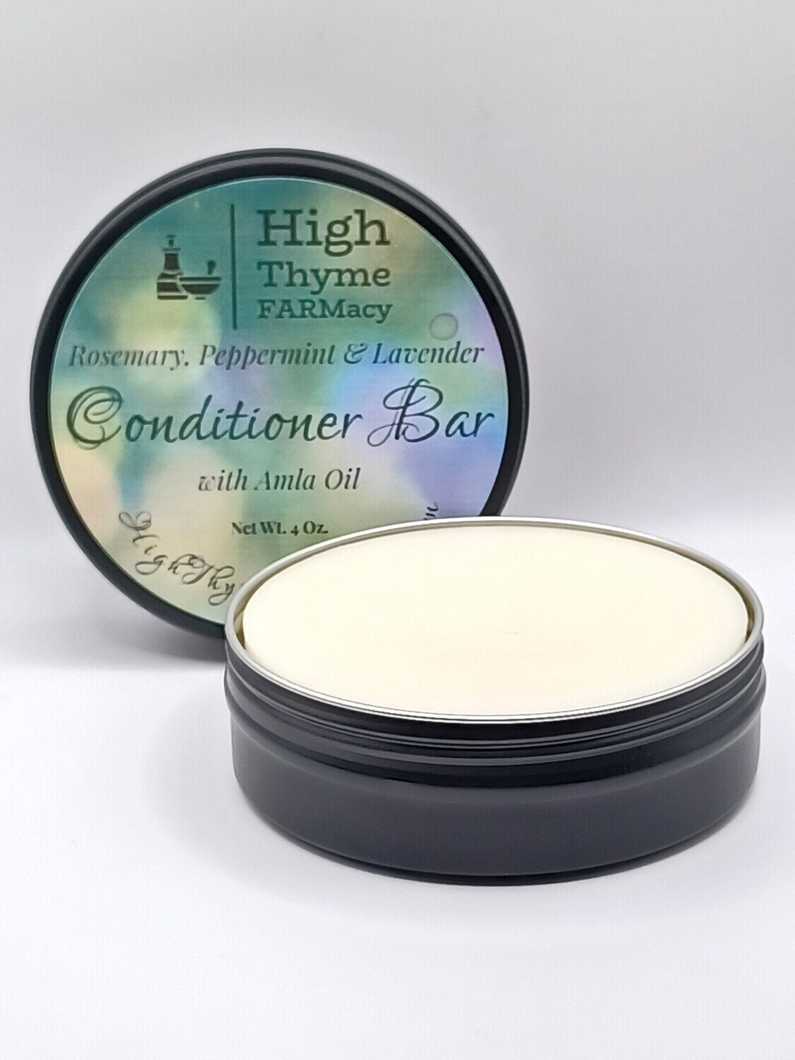 Eco-Friendly Conditioner Bar with Amla Oil in a Travel Tin - Choose Your Scent