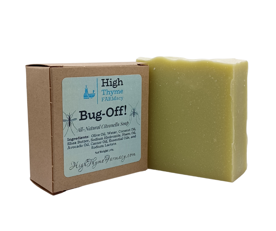 All-Natural Bug-Off! Soap with Neem & Essential Oils