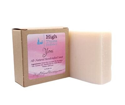 All-Natural Yoni Soap - Handcrafted Unscented Vegan Soap for Sensitive Skin