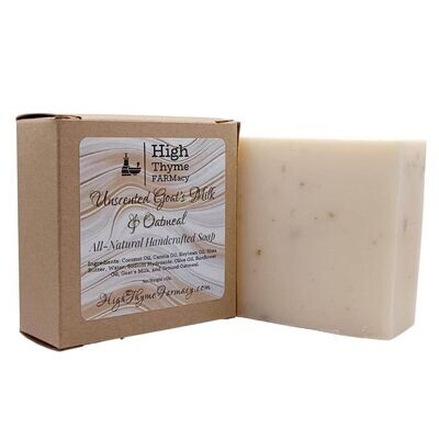 All-Natural Unscented Goat's Milk & Oatmeal Soap