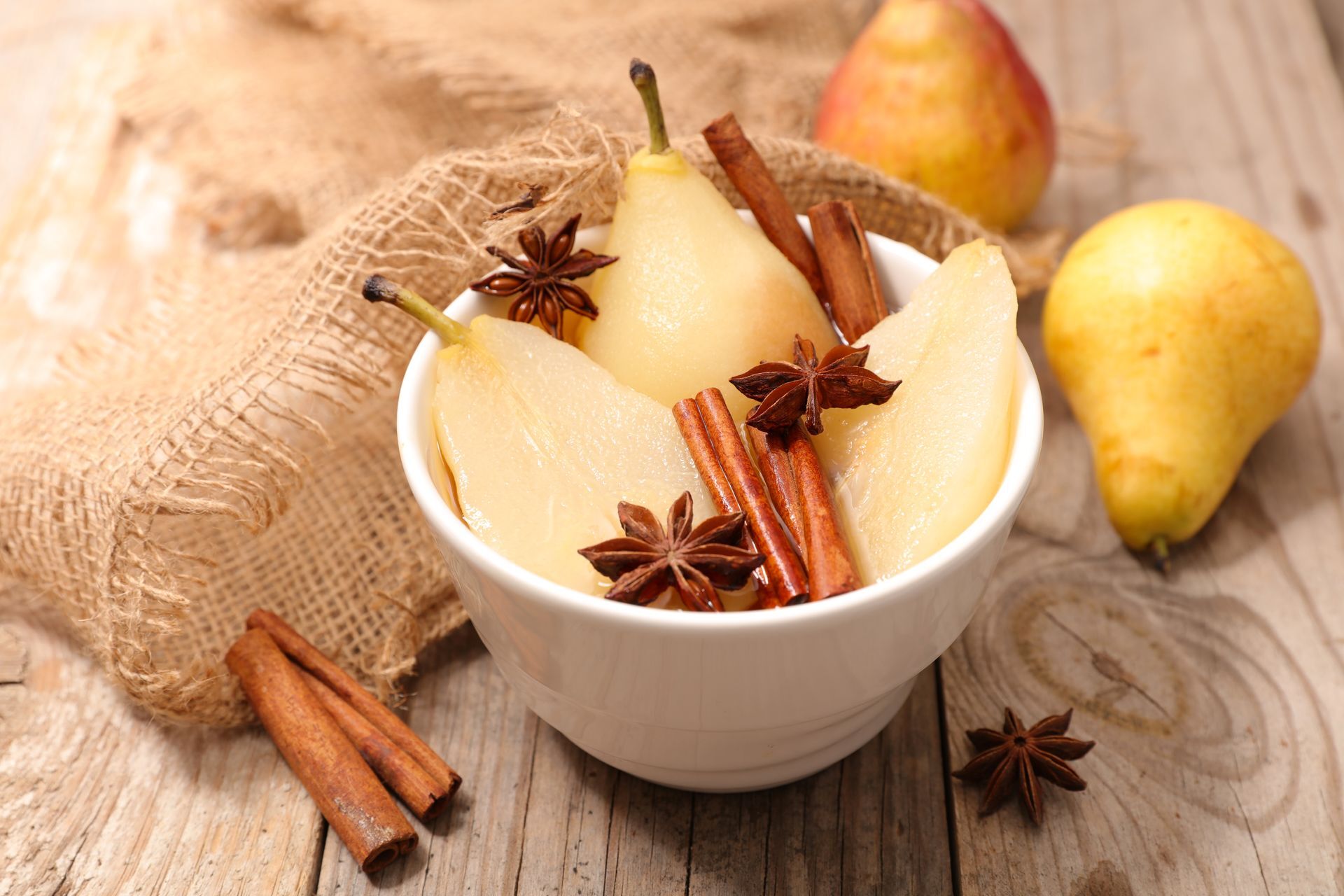 Cinnamon & Pear Goat's Milk Soap with Oatmeal - Handcrafted Goat Milk Soap Bar