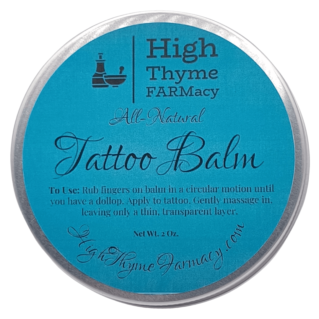 All-Natural Herb-Infused Tattoo Balm