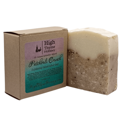 All-Natural Patchouli Crunch Exfoliating Soap