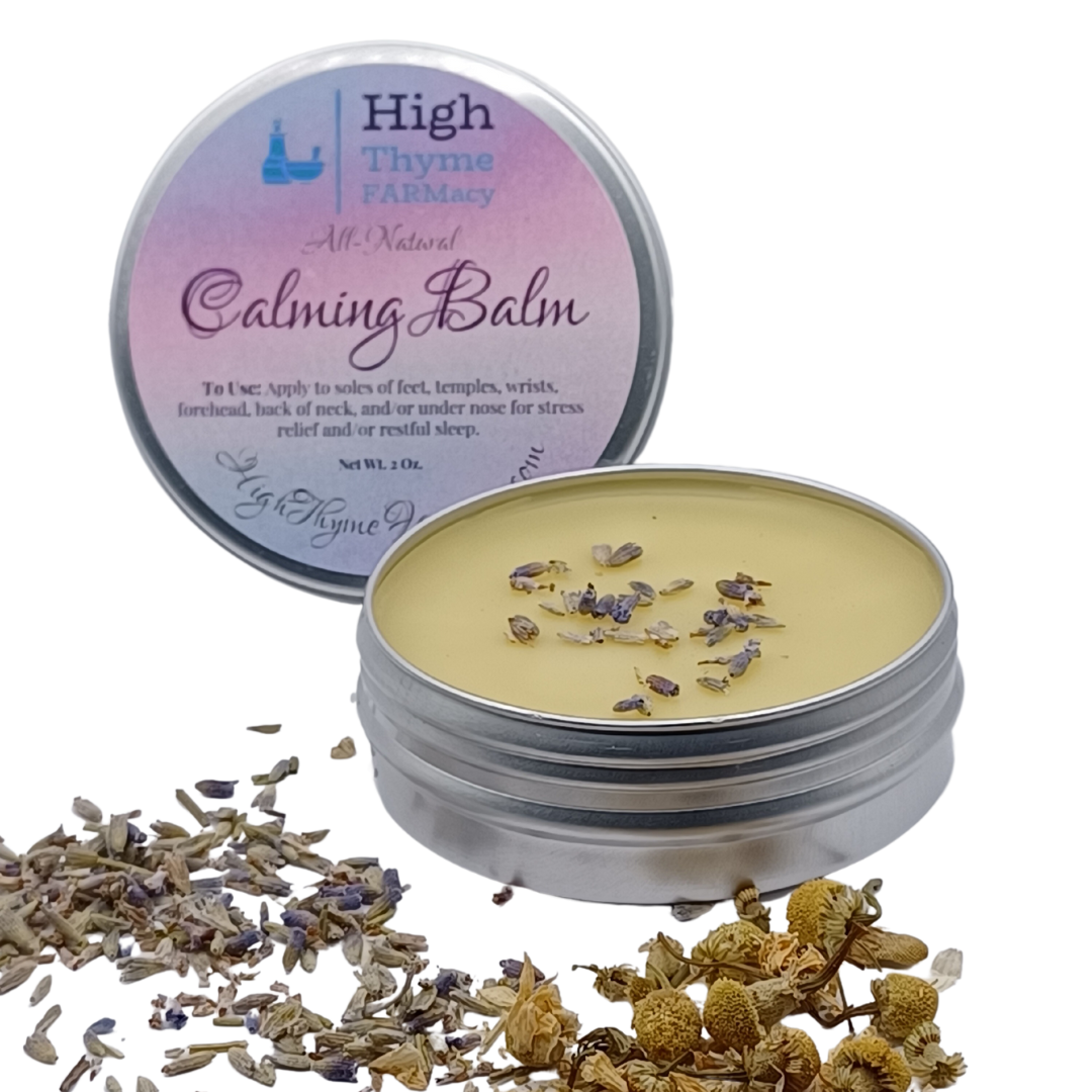 All-Natural Chamomile & Lavender Calming Balm