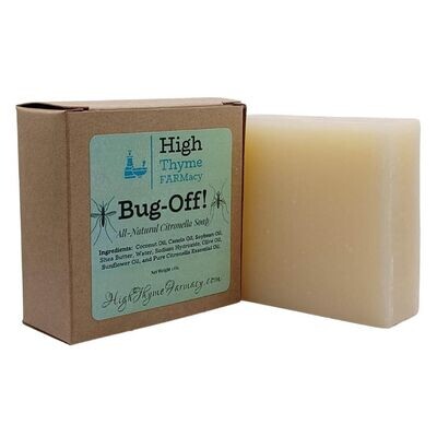 All-Natural Bug-Off! Citronella Soap with Pure Citronella Essential Oil