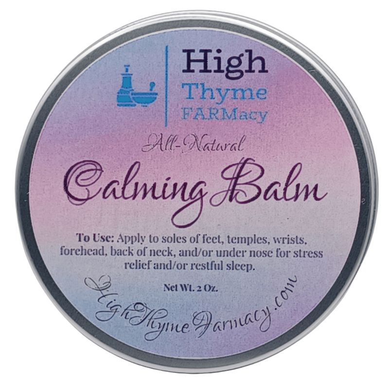 All-Natural Chamomile & Lavender Calming Balm