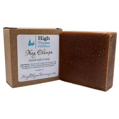 Nag Champa Soap with Rhassoul Clay