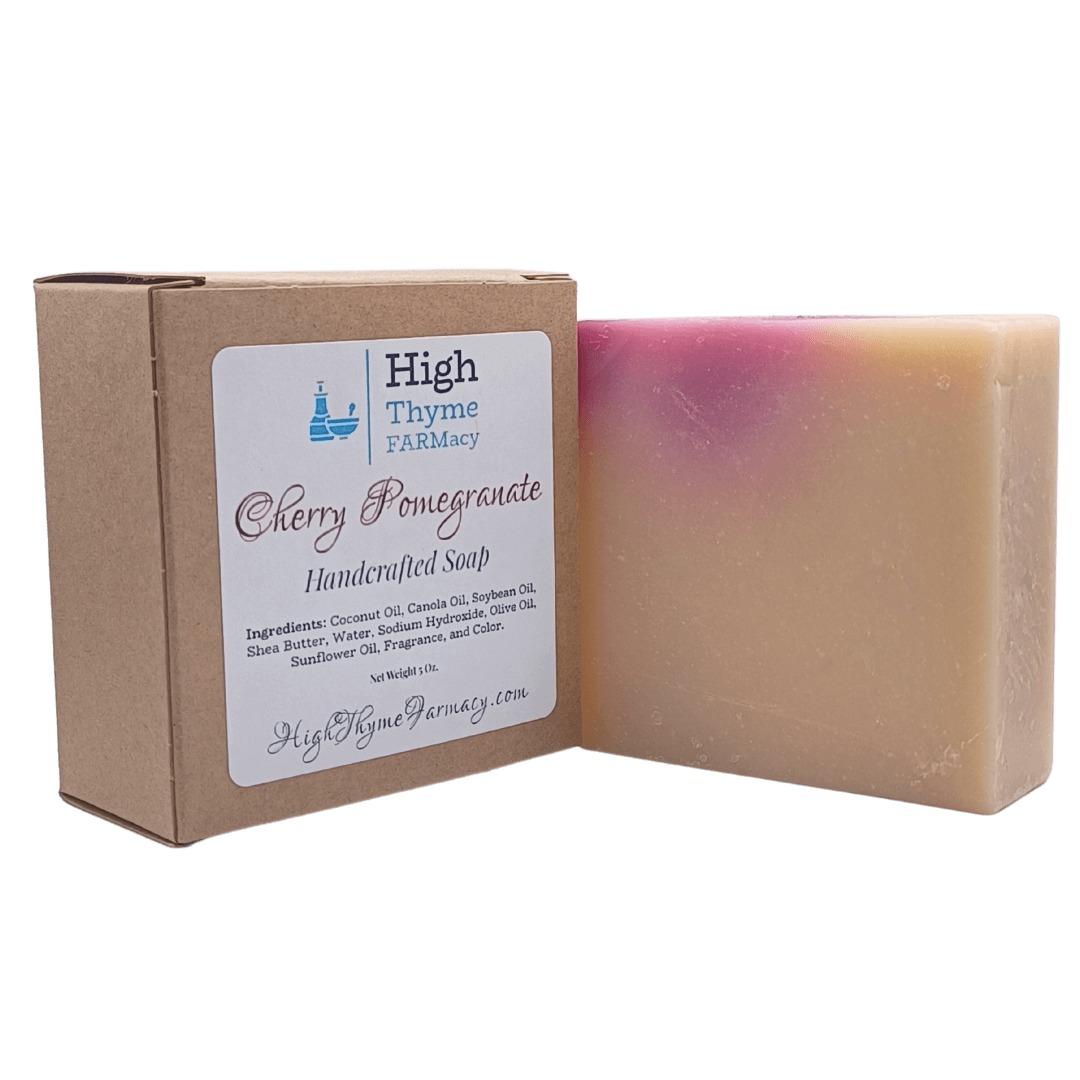 Cherry Pomegranate Soap - Fruit Scented Natural Bar Soap