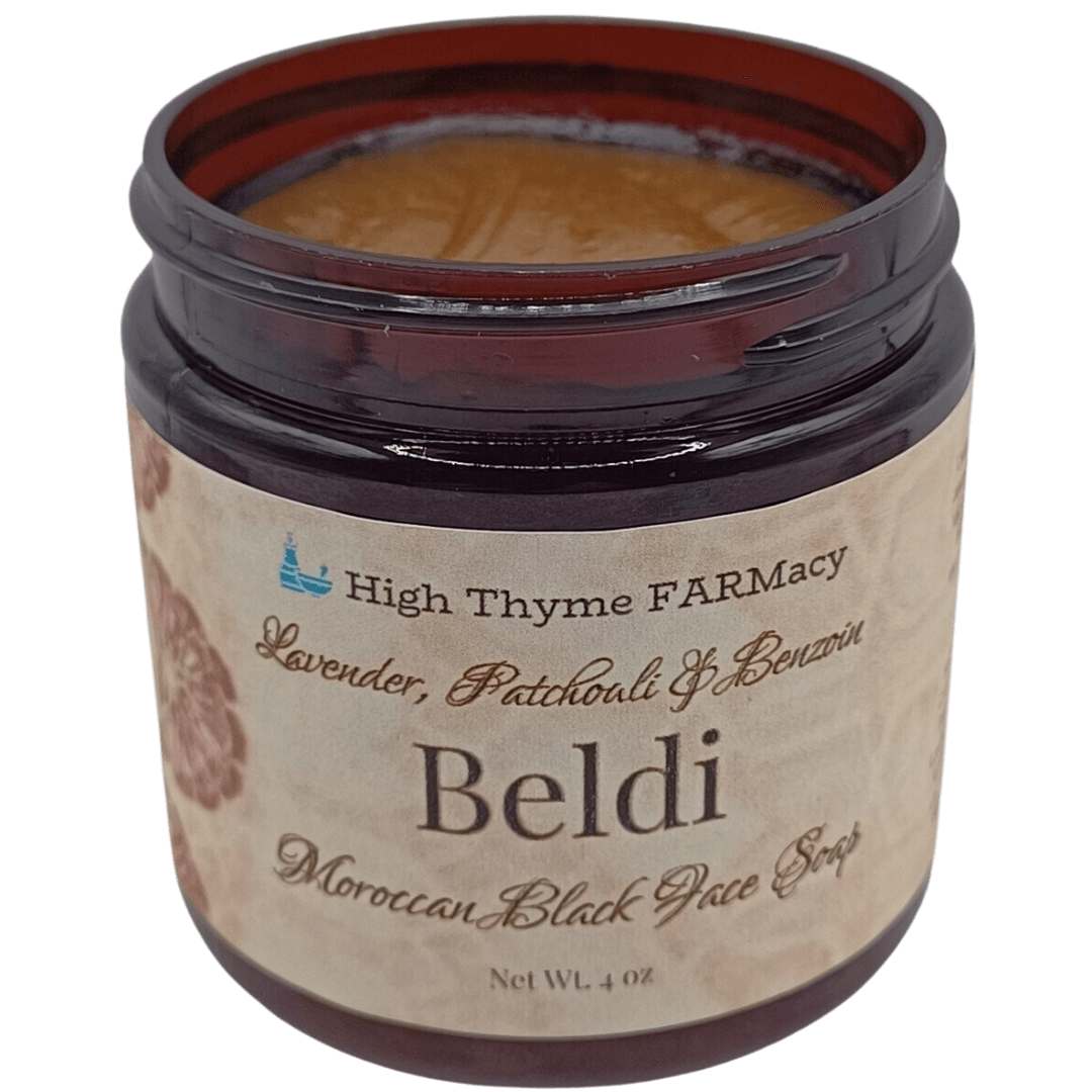 All-Natural Spilanthes-Infused Beldi Moroccan Face Soap