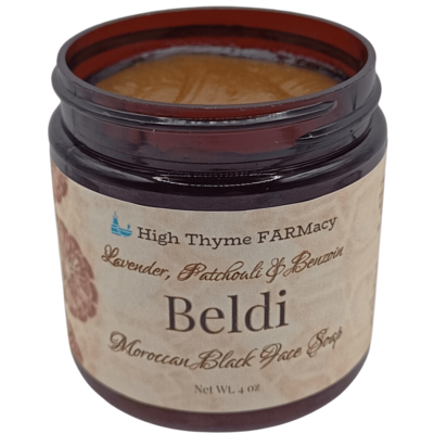 All-Natural Spilanthes-Infused Beldi Moroccan Face Soap