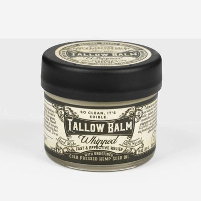 Roots and Leaves All-Natural Whipped Tallow Balm - Infused with Hemp Seed Oil