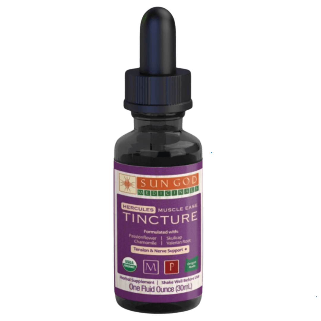 Sun God Medicinals Organic Hercules Muscle Ease Tincture