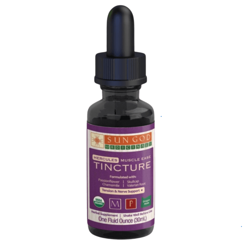Sun God Medicinals Organic Hercules Muscle Ease Tincture