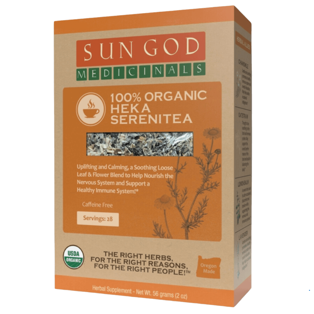 Sun God Medicinals  Organic Heka Serenitea Tea