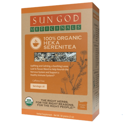 Sun God Medicinals  Organic Heka Serenitea Tea