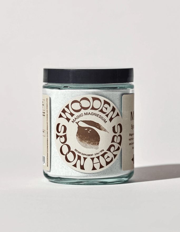 Wooden Spoon Herbs Magic Magnesium - Spirulina Blue Lemonade Powder