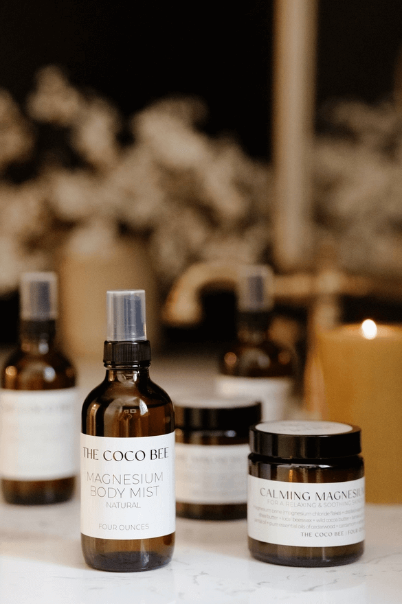 The Coco Bee Magnesium Spray - Magnesium Mist Body Spray & Natural Deodorant
