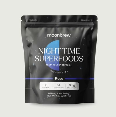 Moonbrew Rose Nighttime Sleep Tea - Calm & Gentle Magnesium Sleep Tea